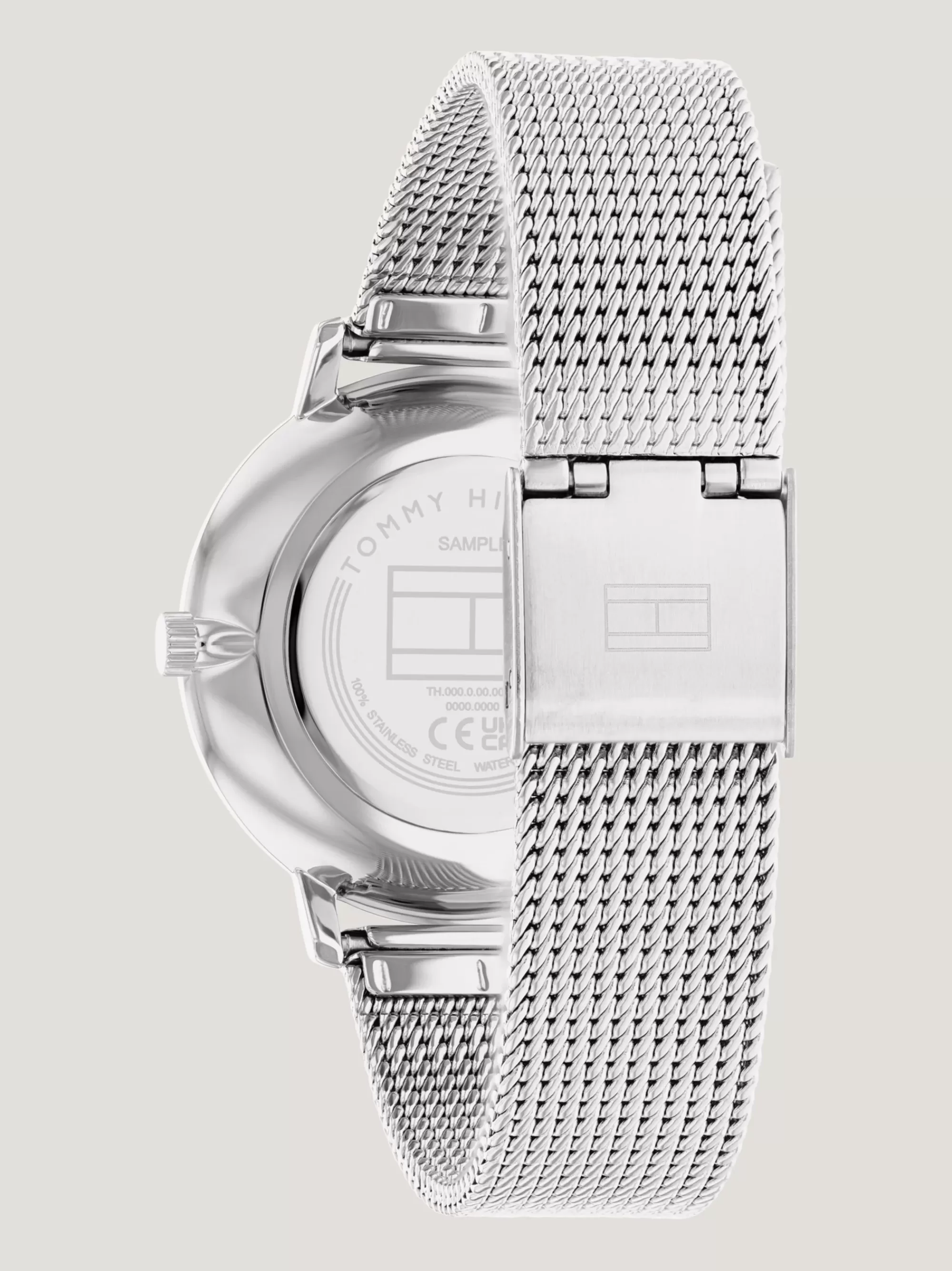 Horloges*Tommy Hilfiger Tweekleurig Verguld Horloge Met Mesh Band TWO TONE