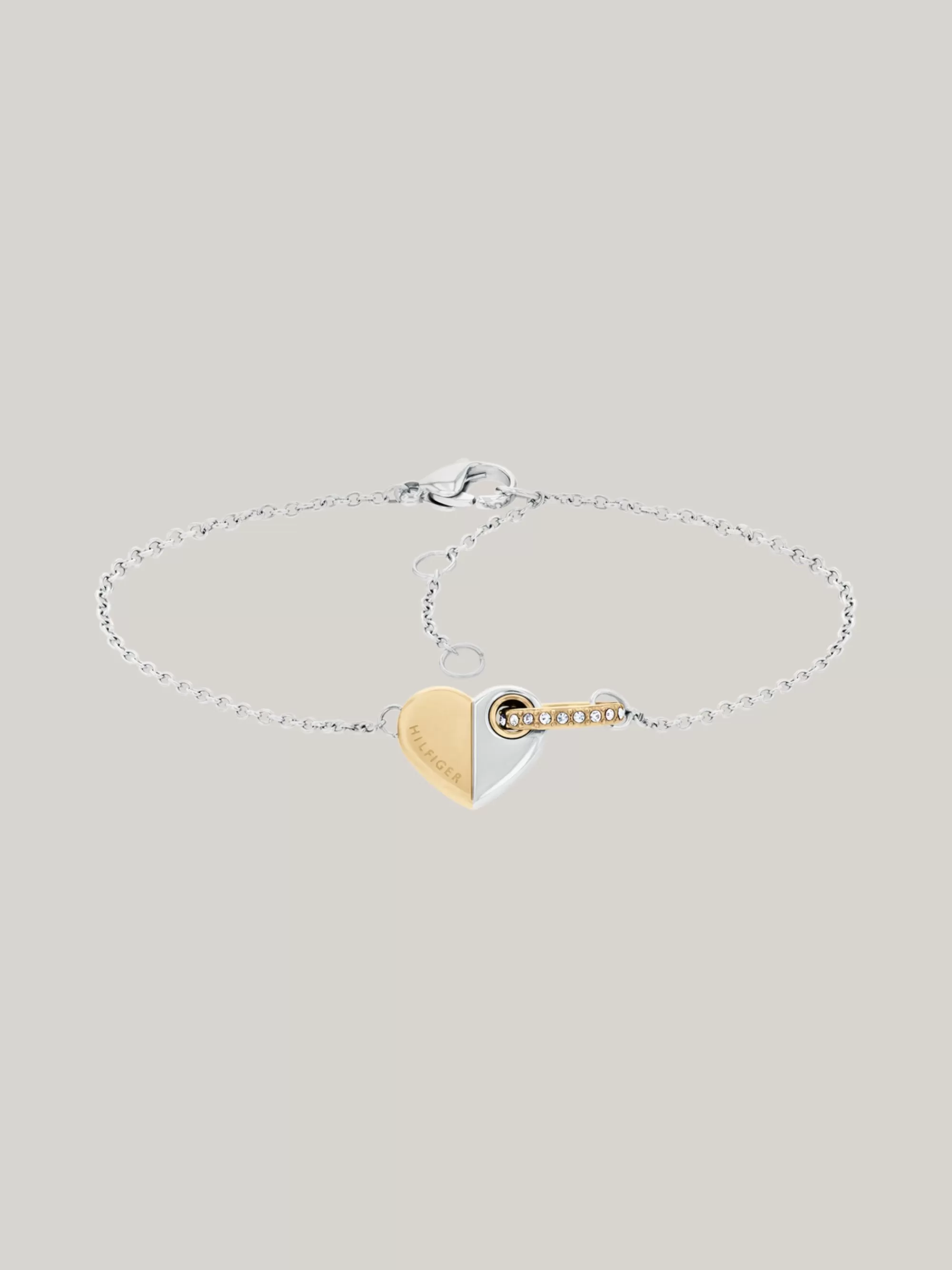 Sieraden*Tommy Hilfiger Tweekleurige Vergulde Roestvrijstalen Armband TWO TONE