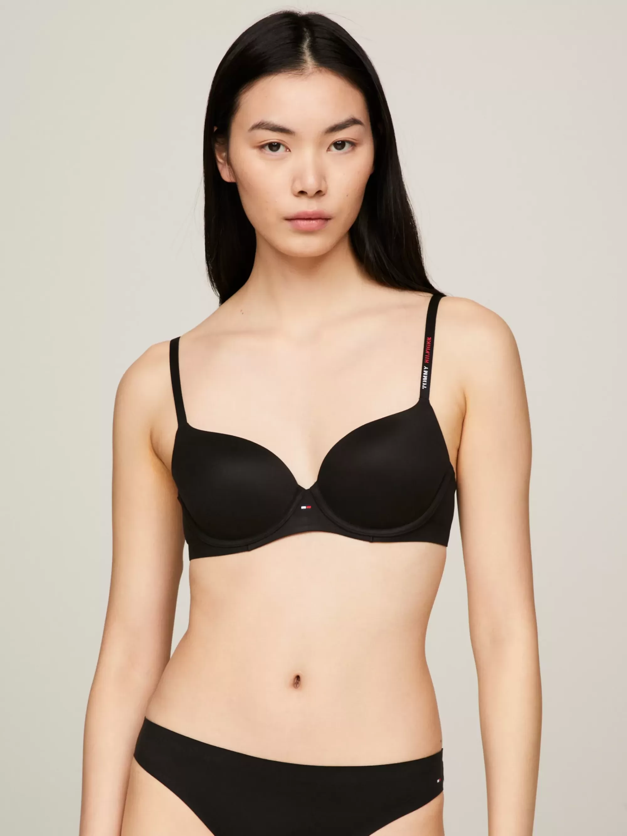 Bh's | Lingerie*Tommy Hilfiger Ultrasoft Demi-cup-bh BLACK