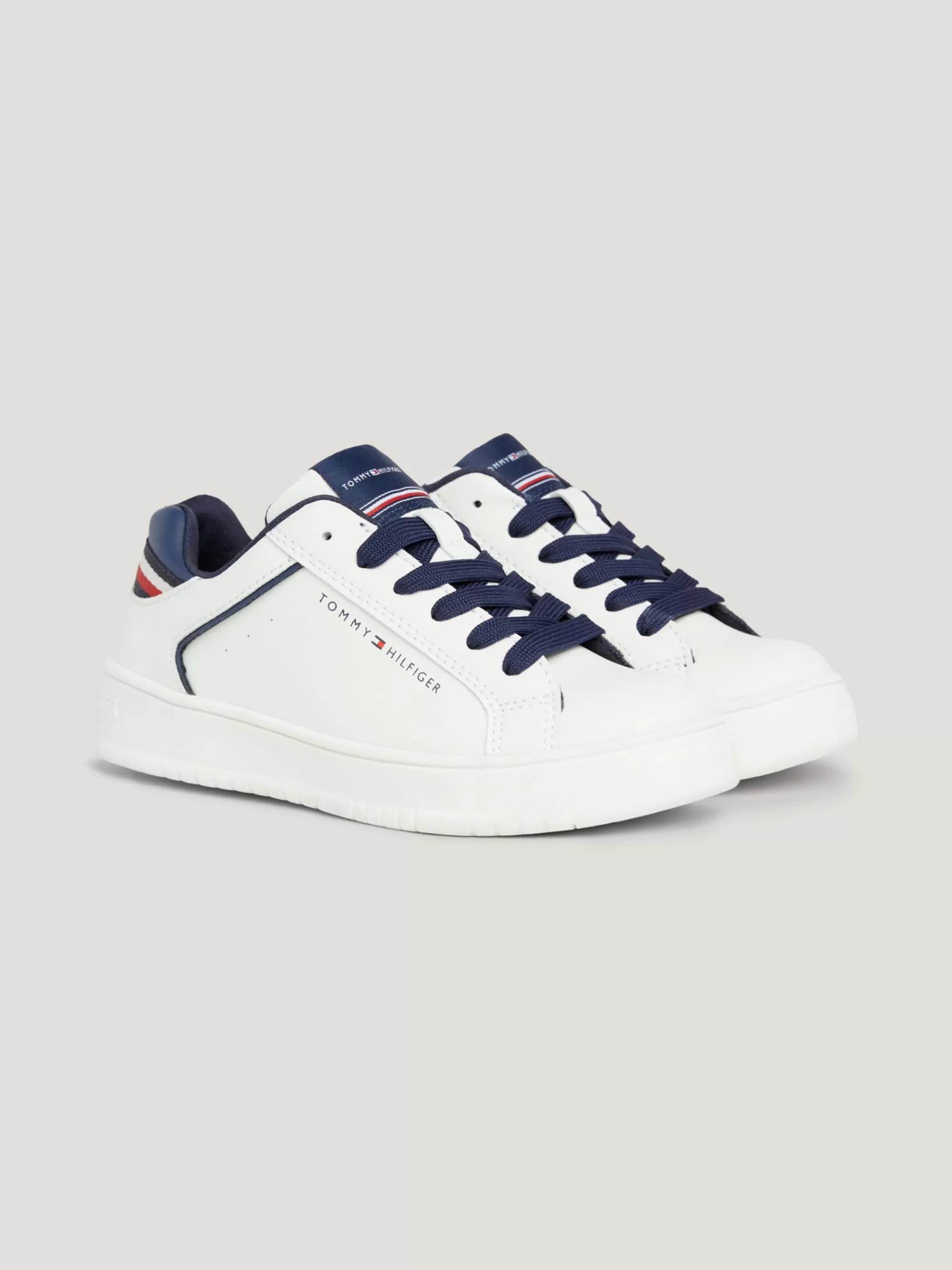 Schoenen & Accessoires | Schoenen & Accessoires*Tommy Hilfiger Uniseks Chunky Sneaker Met Signature-hiel OFF WHITE