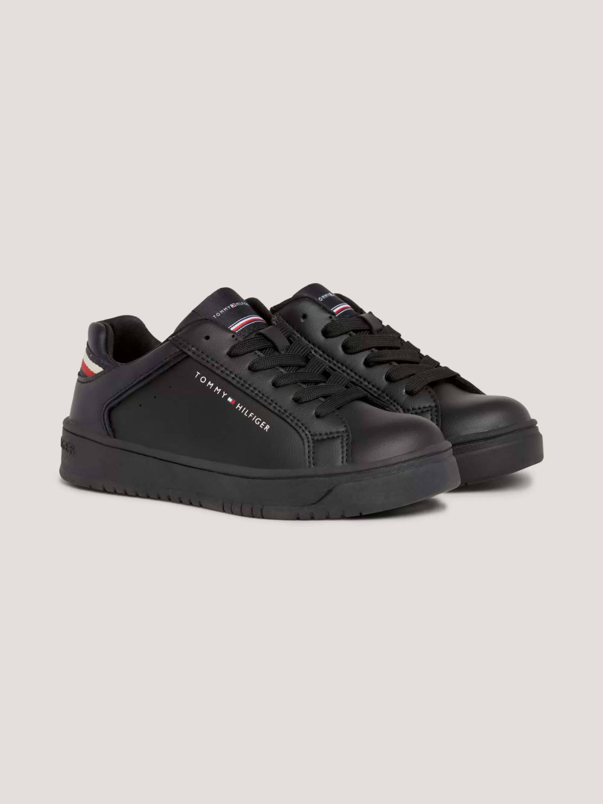 Schoenen & Accessoires*Tommy Hilfiger Uniseks Chunky Sneaker Met Signature-hiel BLACK