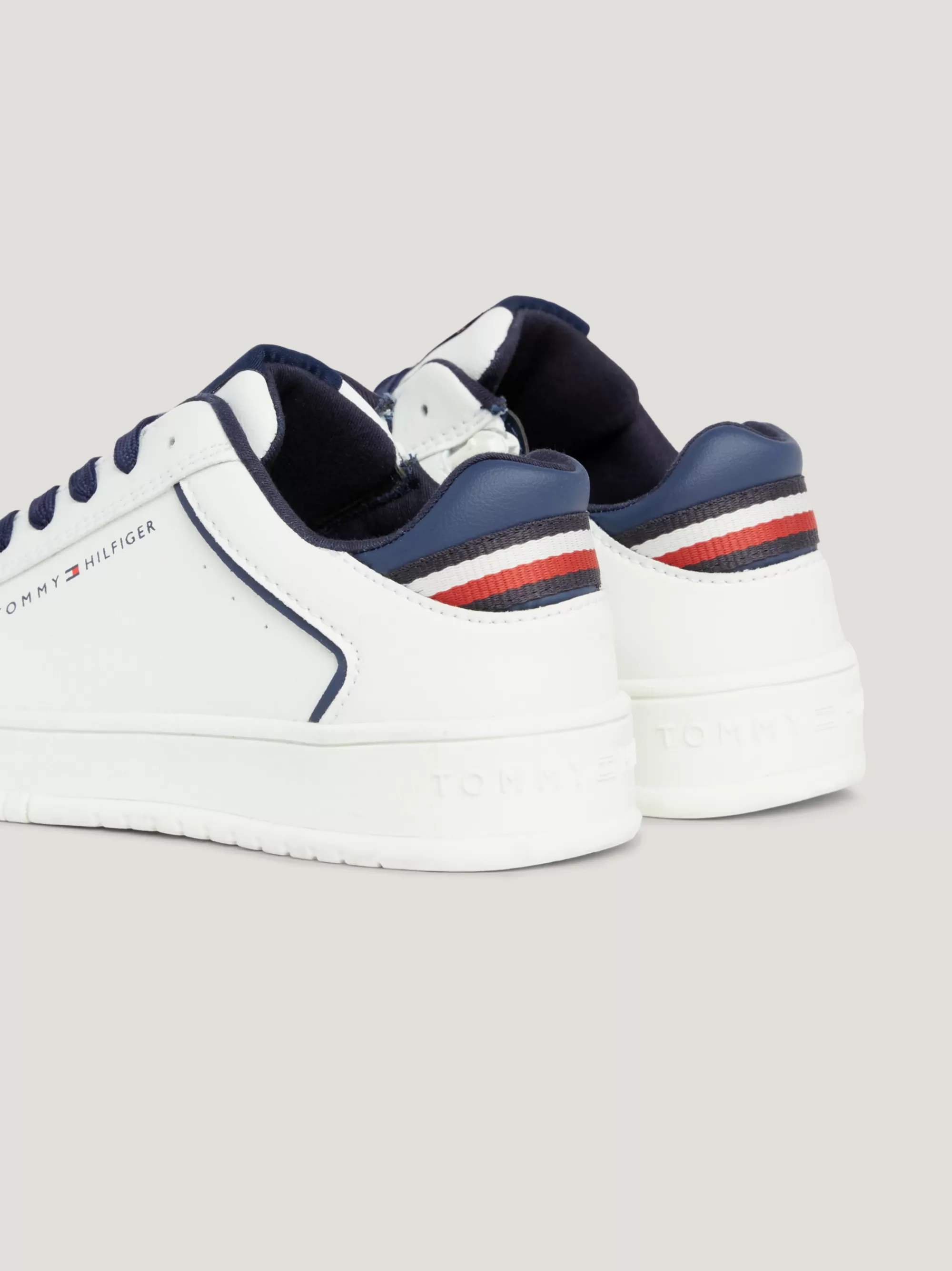 Schoenen & Accessoires | Schoenen & Accessoires*Tommy Hilfiger Uniseks Chunky Sneaker Met Signature-hiel OFF WHITE