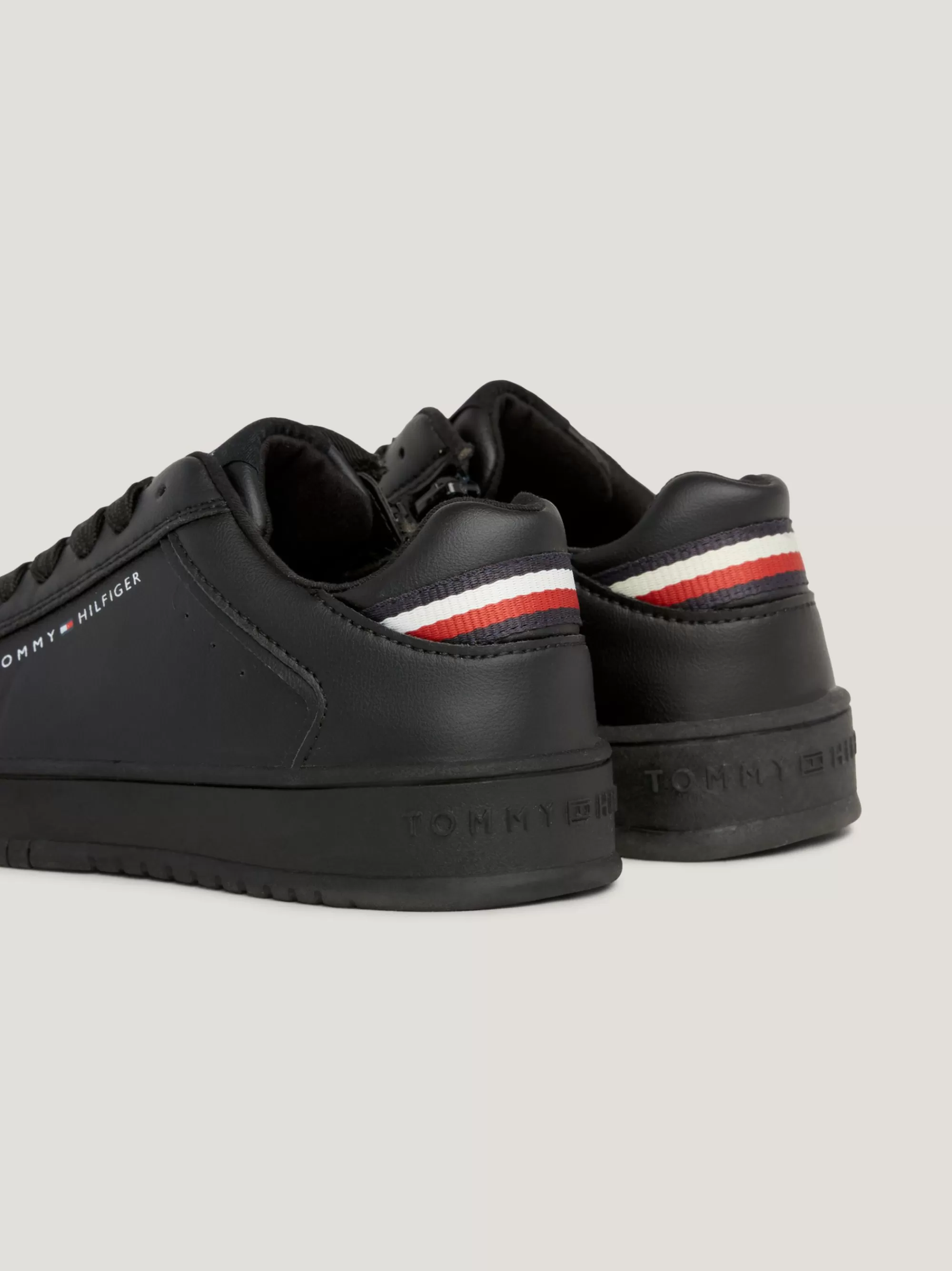 Schoenen & Accessoires*Tommy Hilfiger Uniseks Chunky Sneaker Met Signature-hiel BLACK