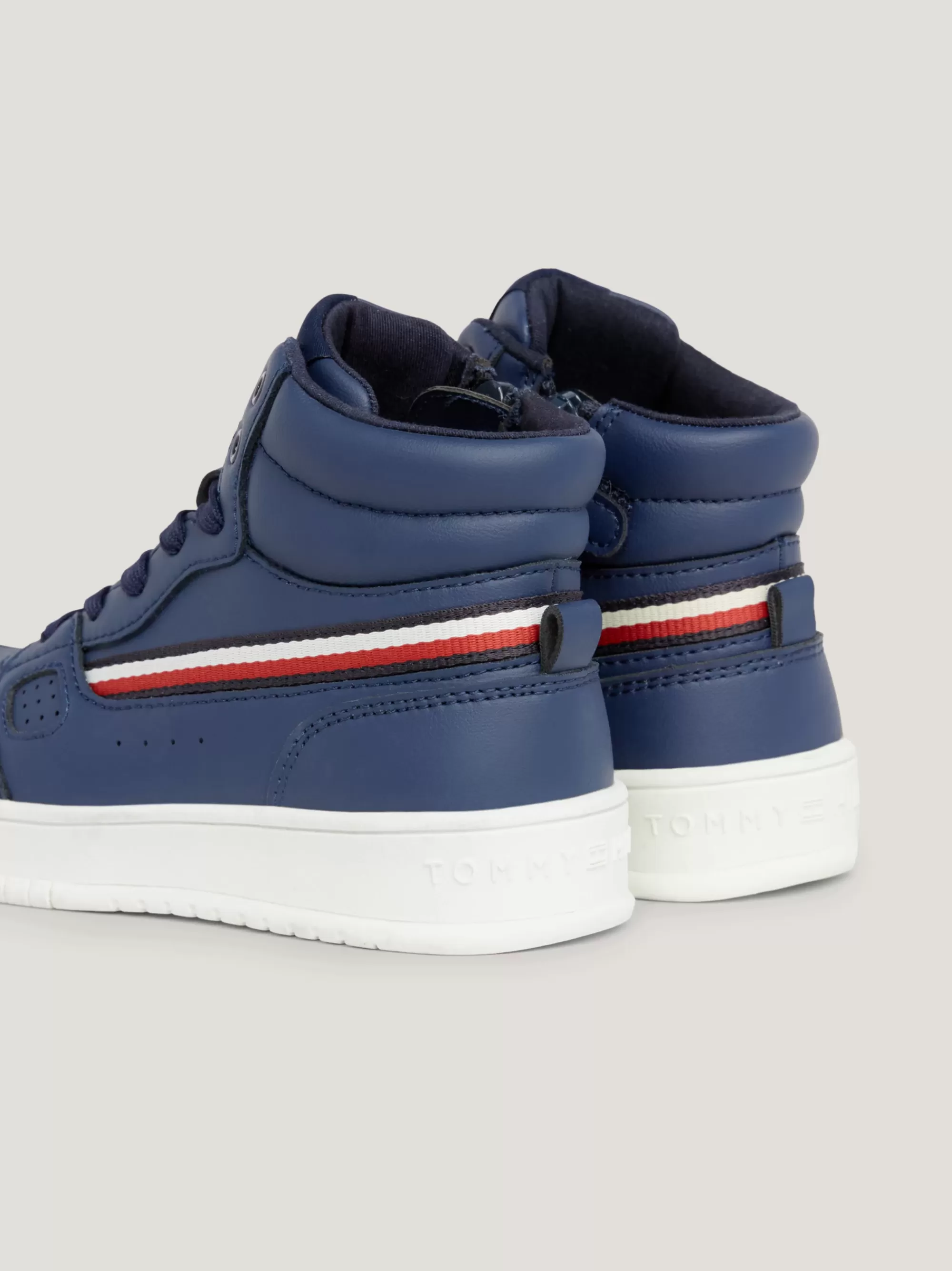 Schoenen & Accessoires | Schoenen & Accessoires*Tommy Hilfiger Uniseks Hoge Sneaker BLUE