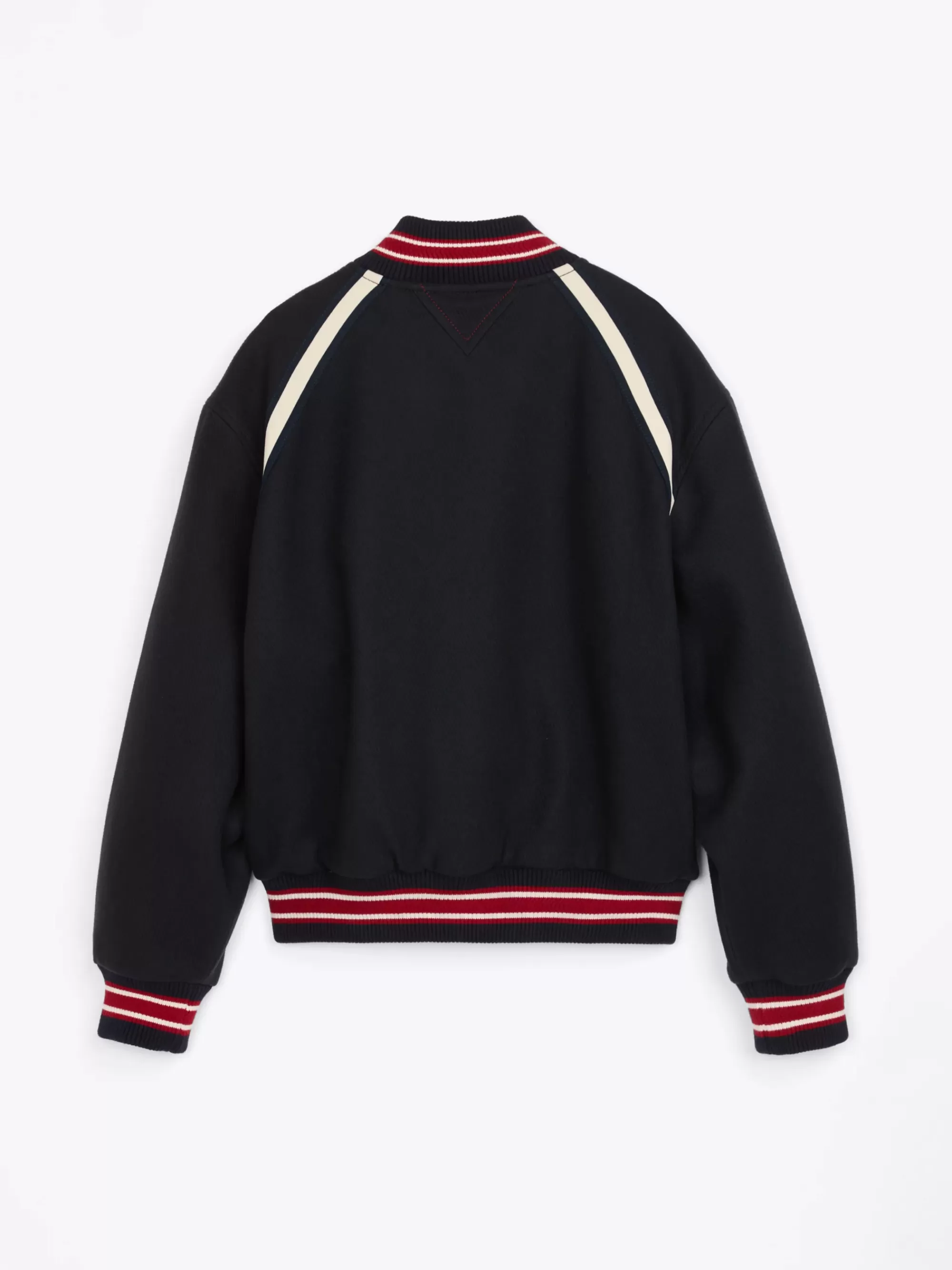 Jassen & Jacks*Tommy Hilfiger Varsity Jack Met Kasjmier En Embleem DESERT SKY