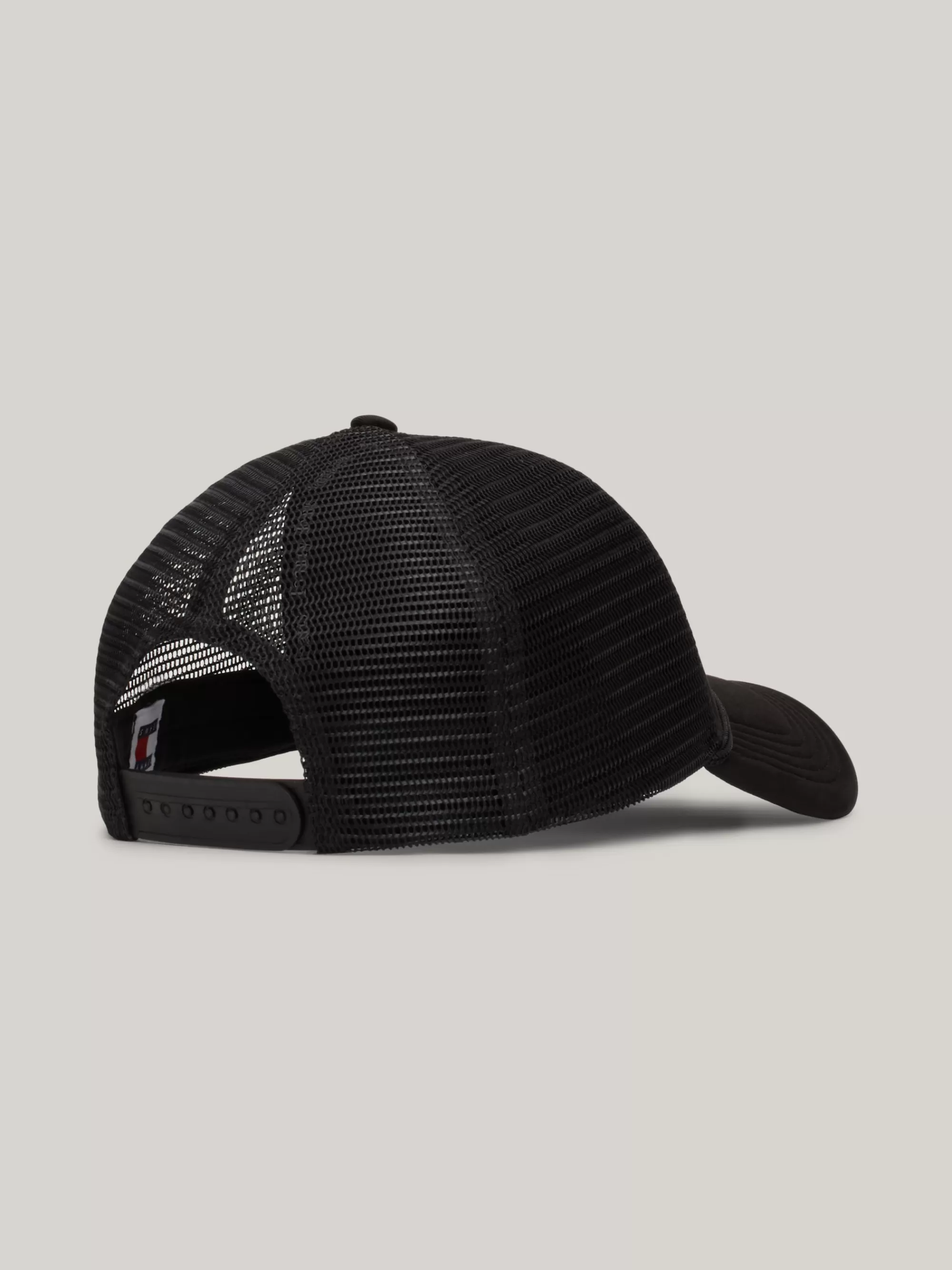 Petten | Mutsen & Sjaals*Tommy Hilfiger Varsity Truckerpet Met Scuba-mesh BLACK