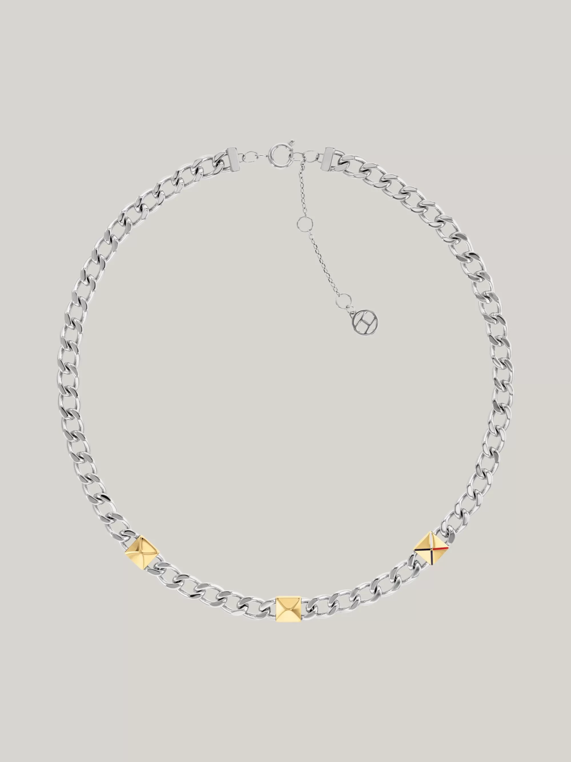 Sieraden*Tommy Hilfiger Vergulde Schakelketting SILVER