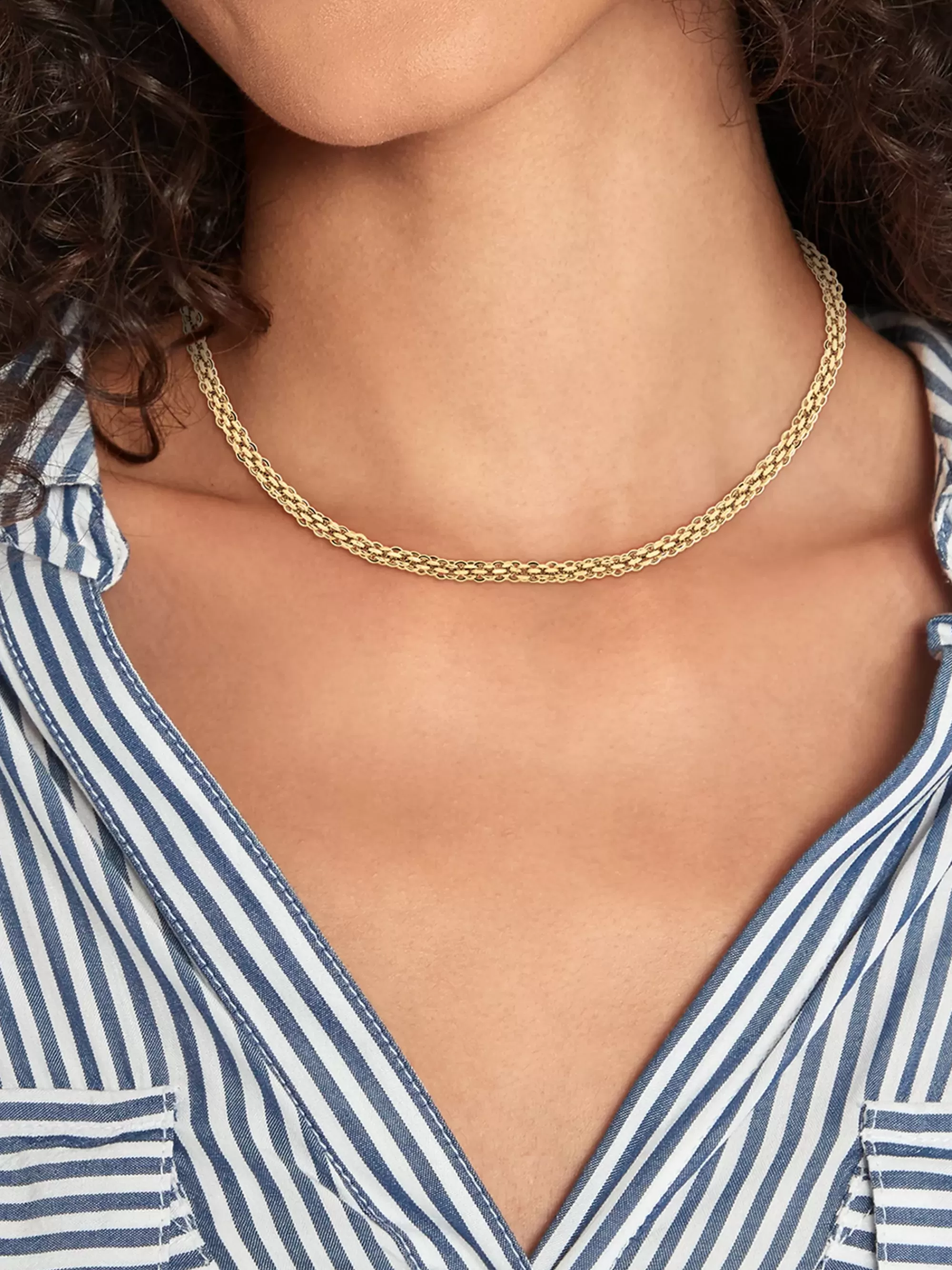 Sieraden*Tommy Hilfiger Vergulde Schakelketting GOLD