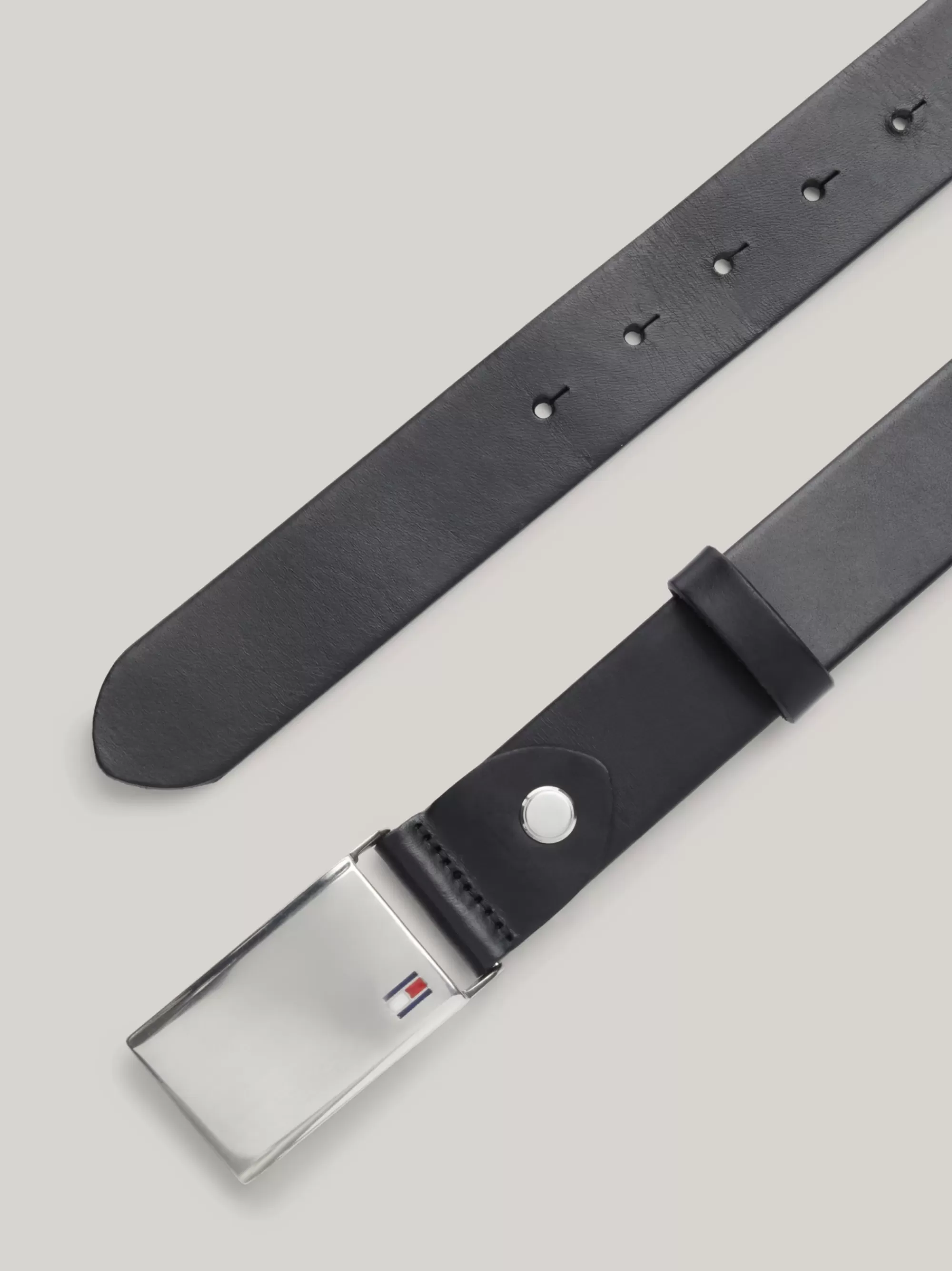 Riemen*Tommy Hilfiger Verstelbare Riem Met Gesp Met Logo BLACK