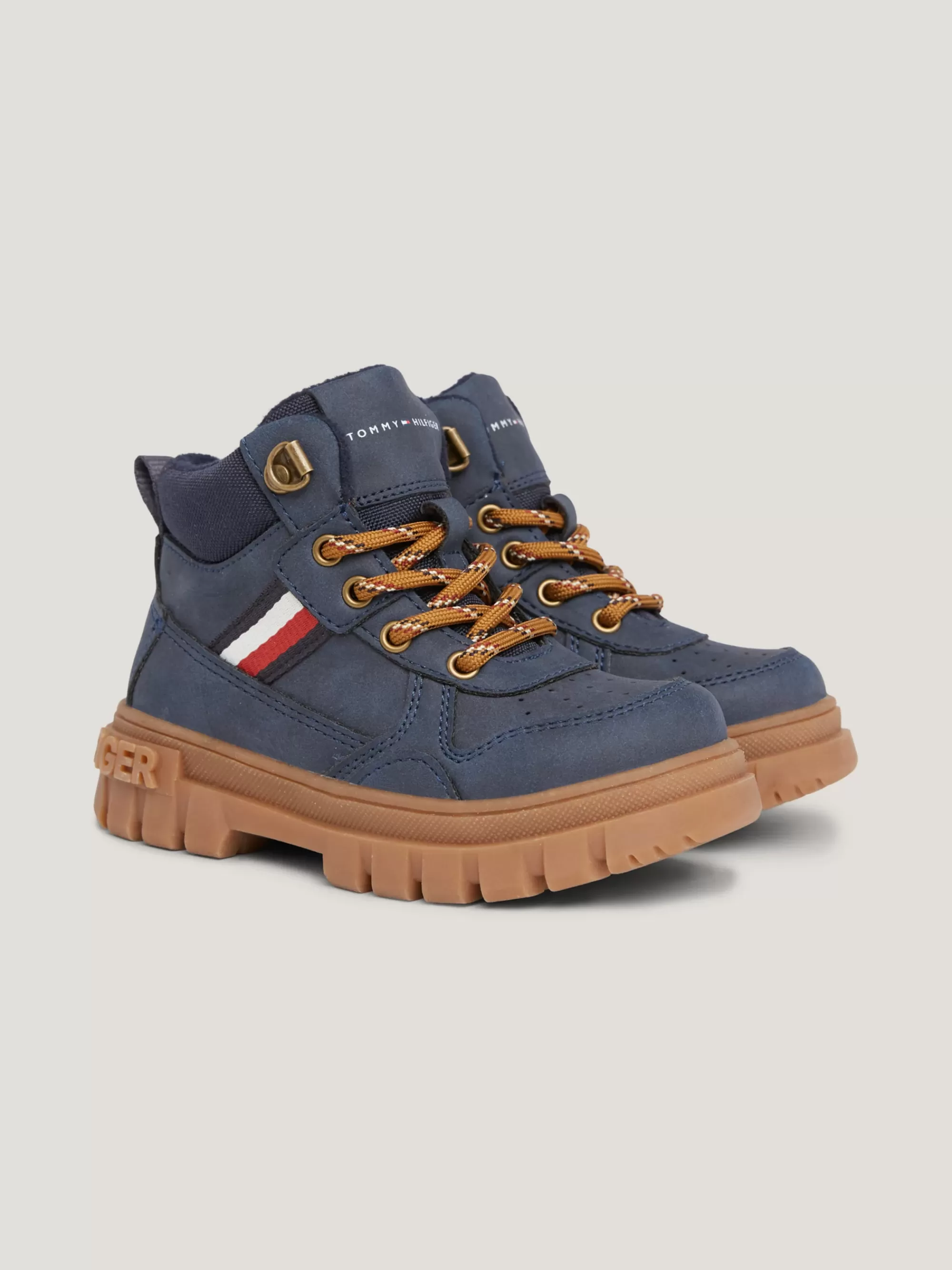 Schoenen & Accessoires*Tommy Hilfiger Veterlaars Met Profielzool BLUE
