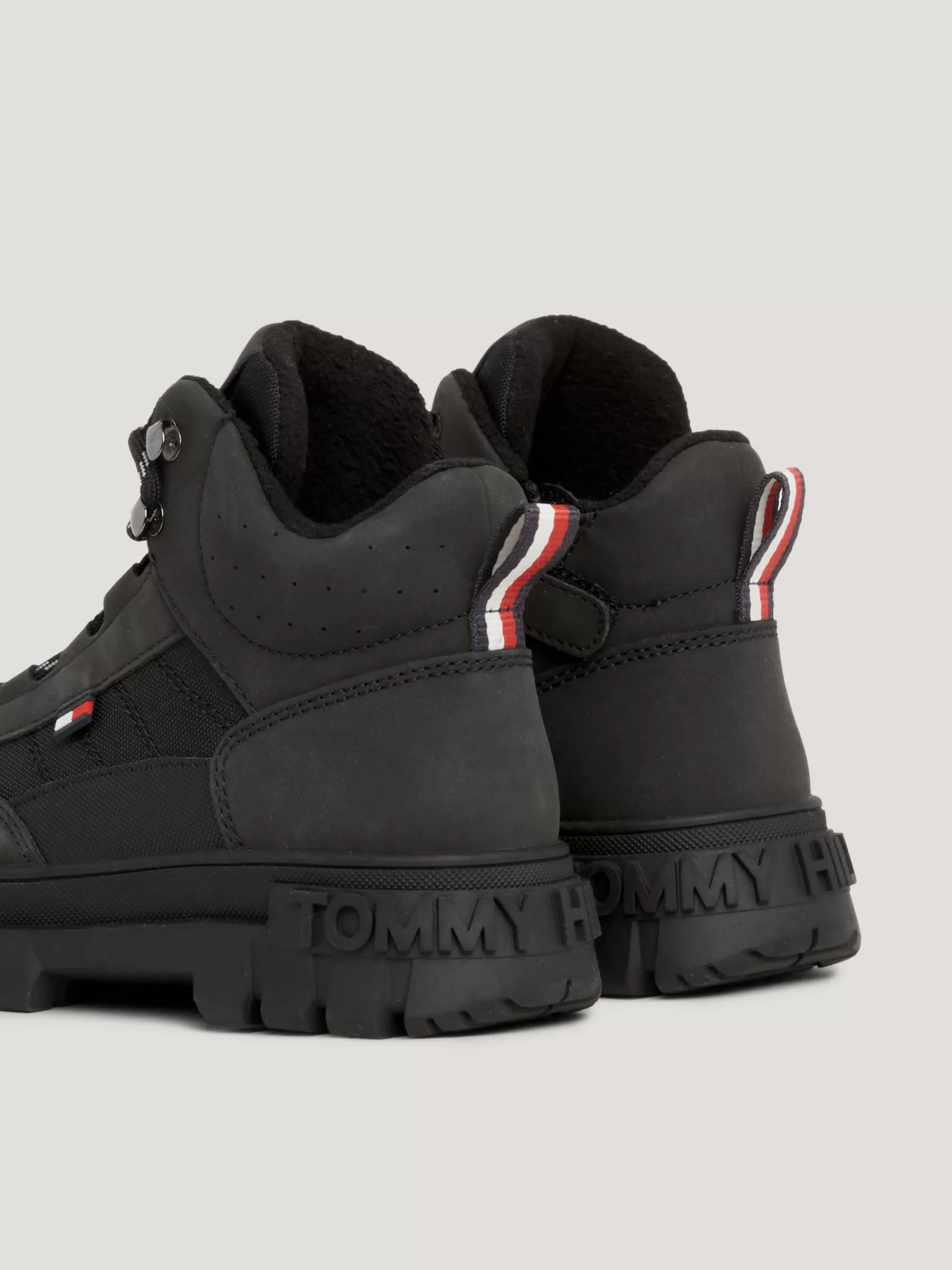 Schoenen & Accessoires*Tommy Hilfiger Veterlaars Met Profielzool BLACK