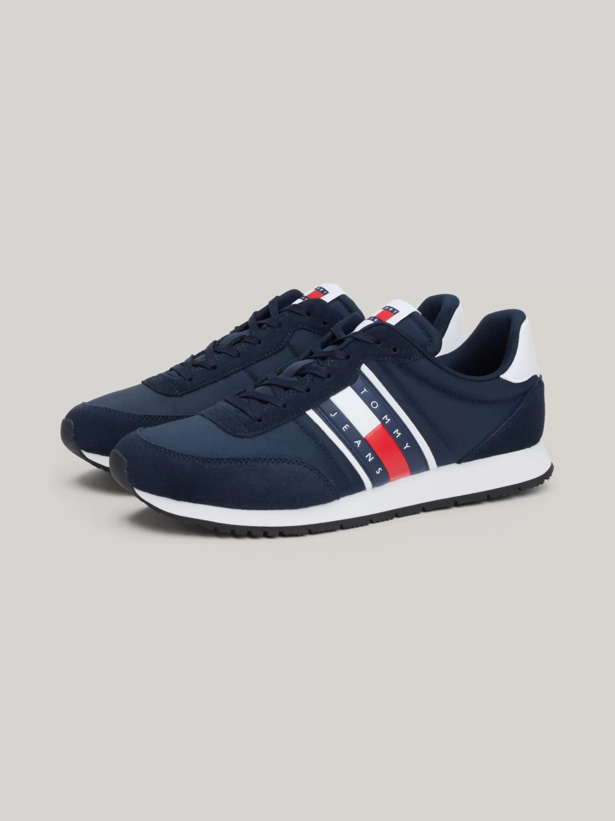 Sneakers*Tommy Hilfiger Vetersneaker Met Logo DARK NIGHT NAVY