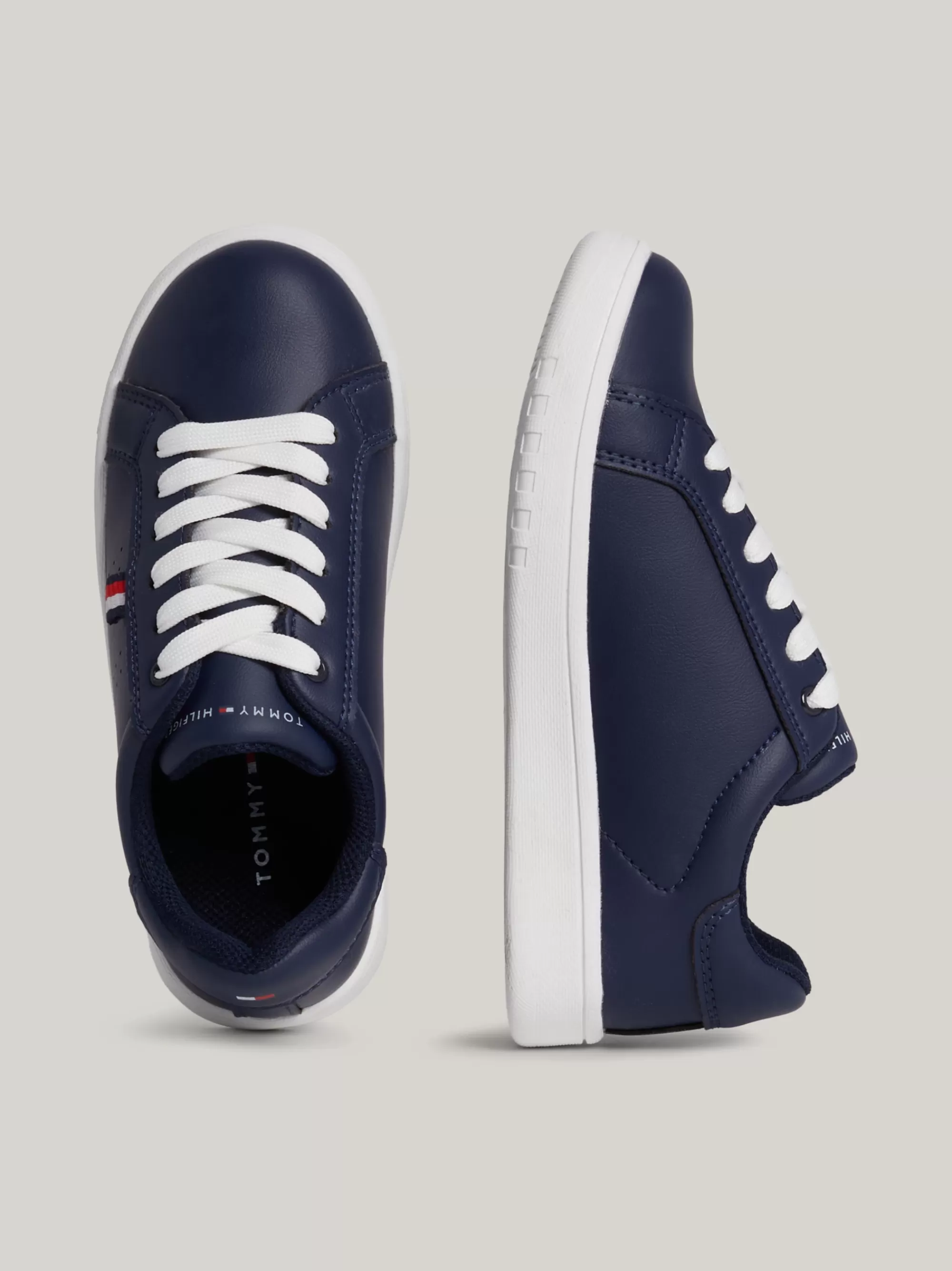 Schoenen & Accessoires | Schoenen & Accessoires*Tommy Hilfiger Vetersneaker Met Logo BLUE