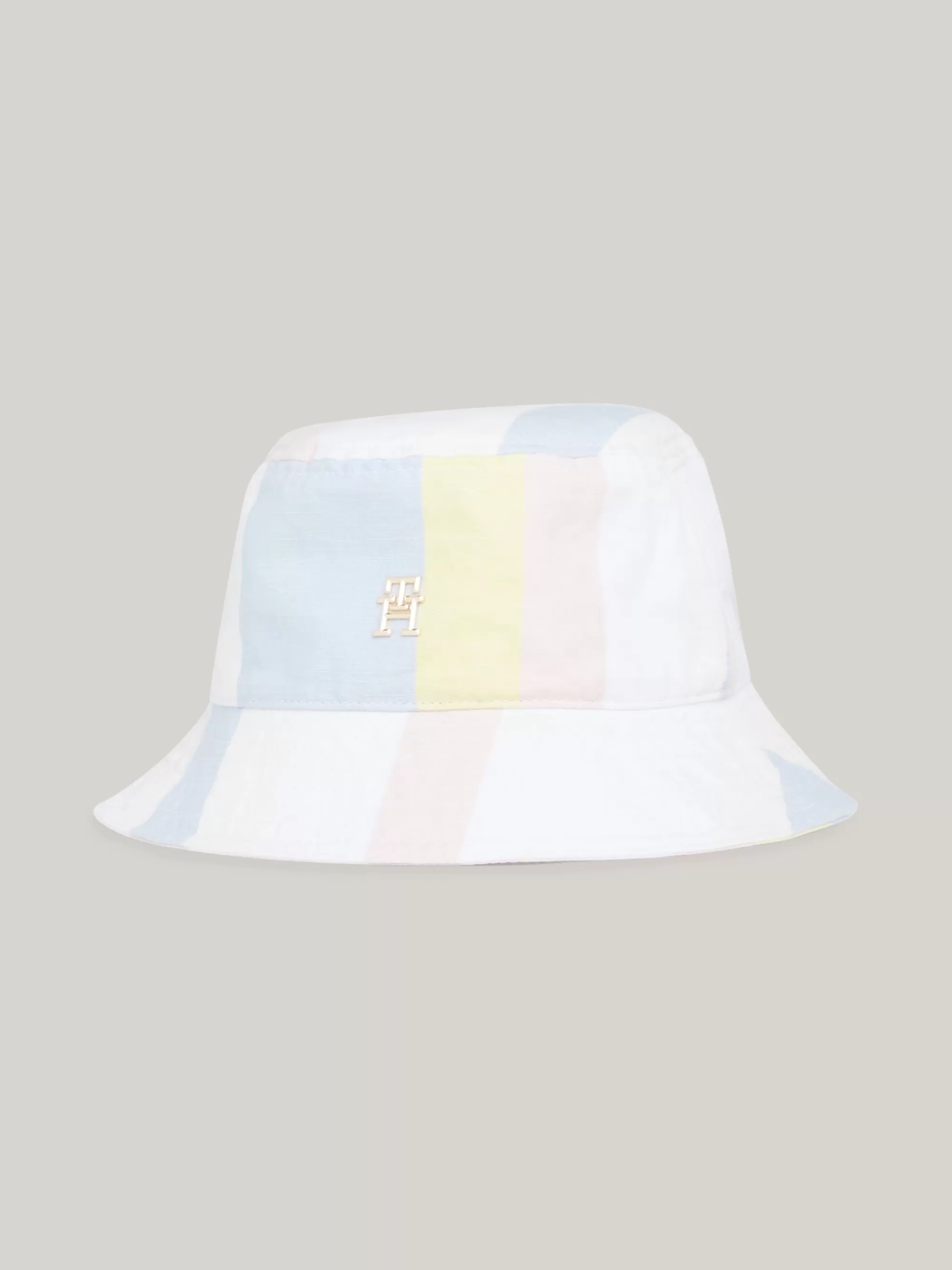 Mutsen & Sjaals*Tommy Hilfiger Vissershoed Met Monogram En Gemengde Streep STRIPES MIX