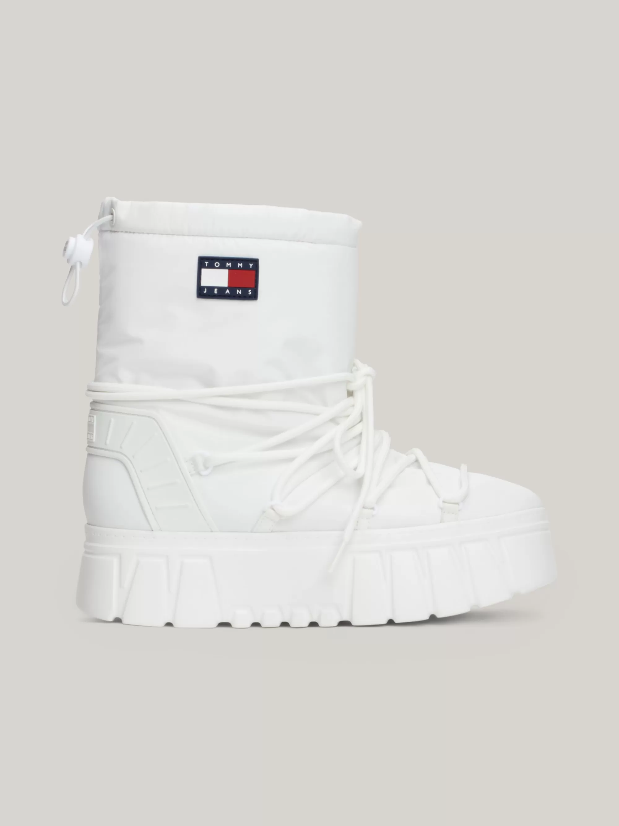 Laarzen & Enkellaarzen*Tommy Hilfiger Warm Gevoerde Hybride Snowboot ECRU