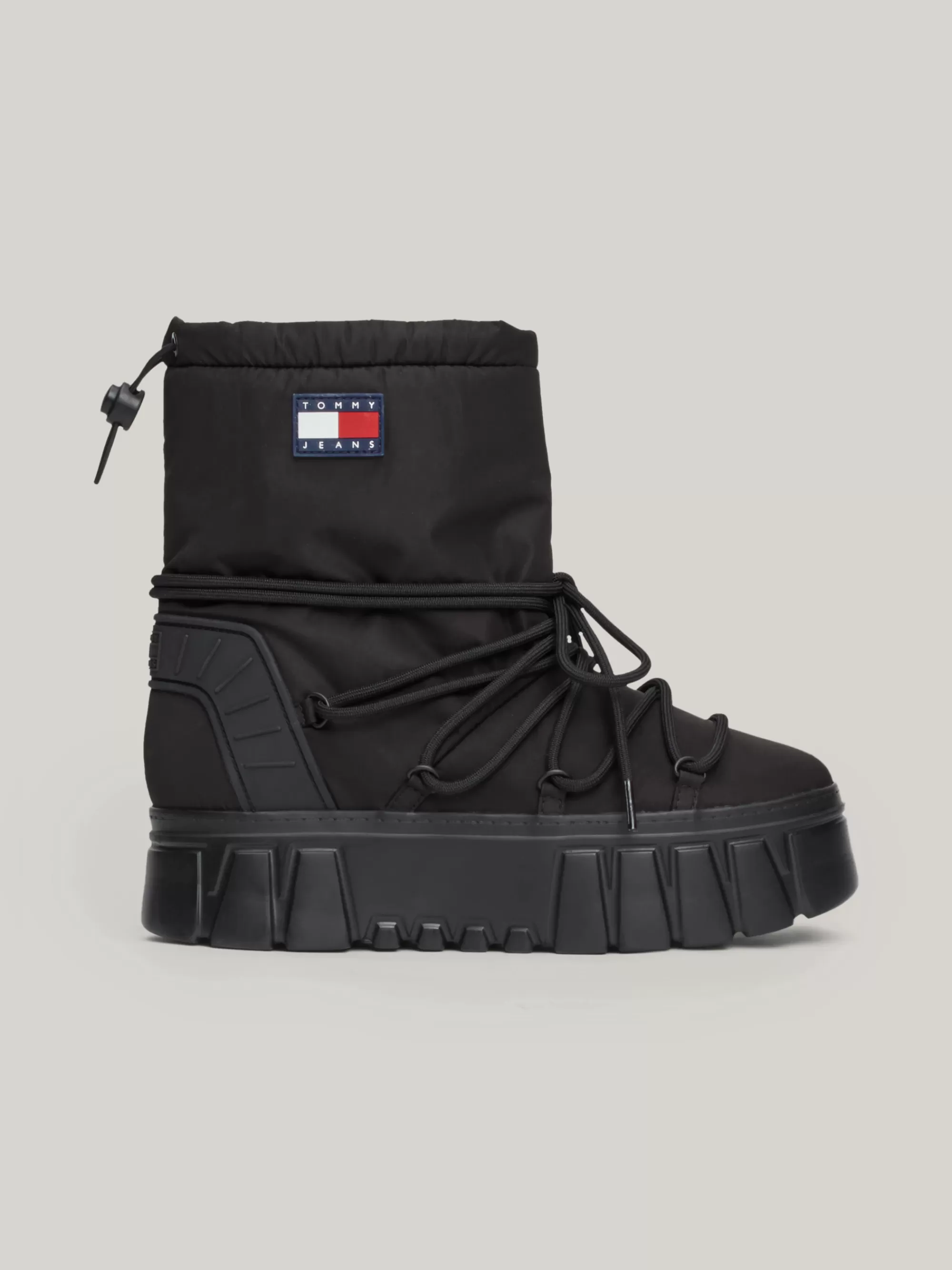 Laarzen & Enkellaarzen*Tommy Hilfiger Warm Gevoerde Hybride Snowboot BLACK