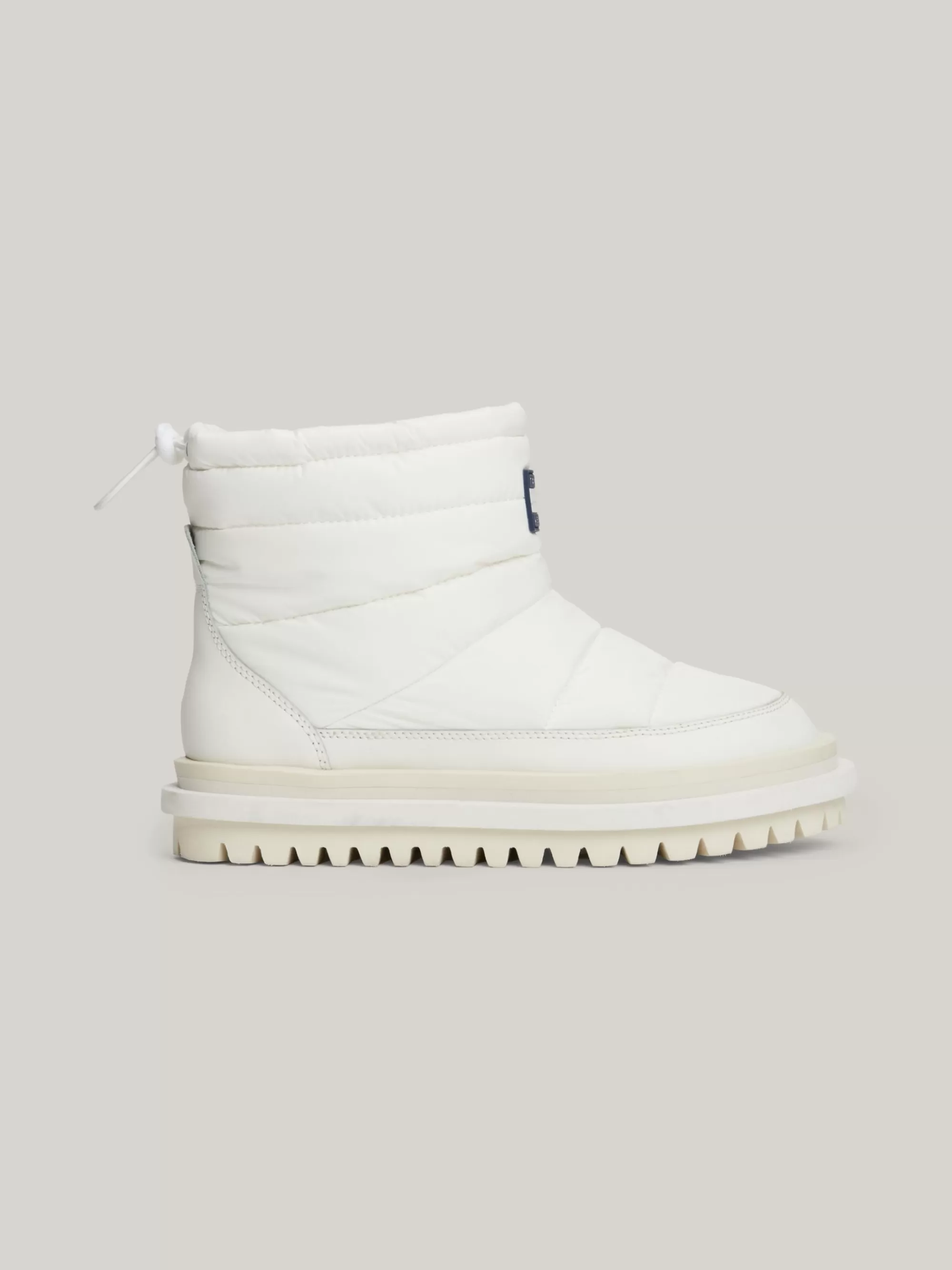 Enkellaarzen | Laarzen & Enkellaarzen*Tommy Hilfiger Warmgevoerde Gewatteerde Enkellaars ECRU