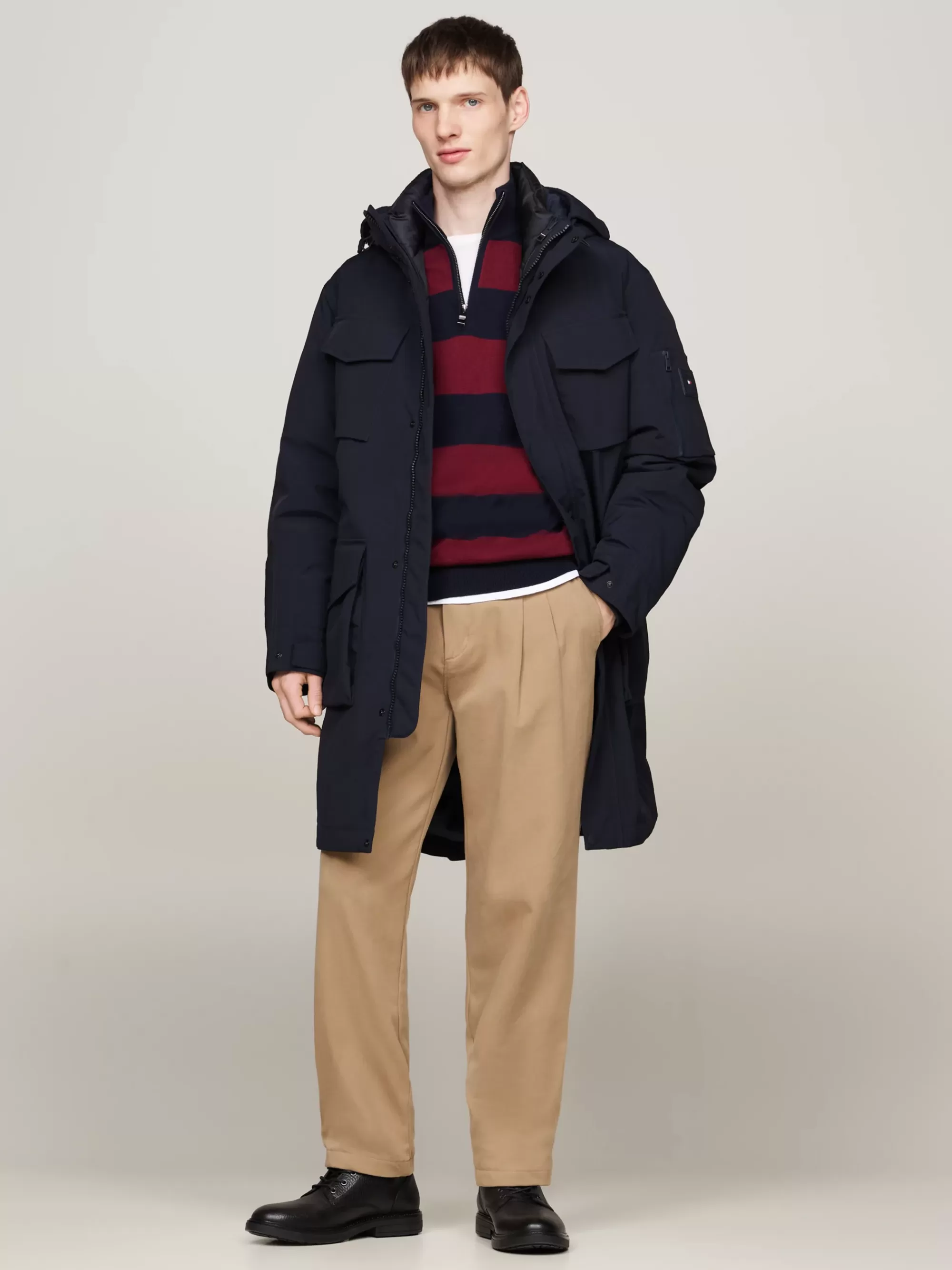 Jassen & Jacks*Tommy Hilfiger Waterafstotende 3-in-1 Rockie Parka DESERT SKY