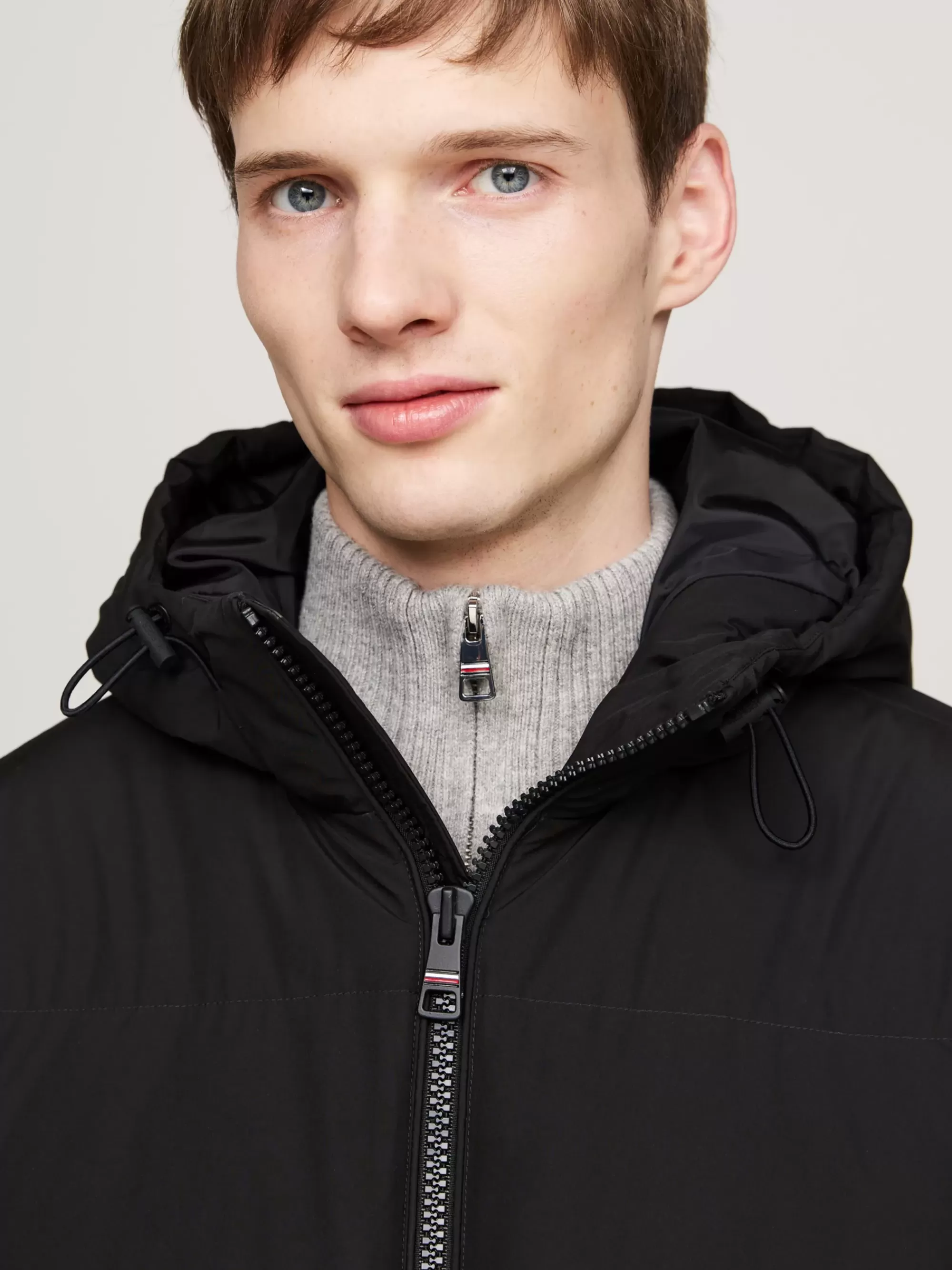 Jassen & Jacks*Tommy Hilfiger Waterafstotende Parka Met Dons BLACK