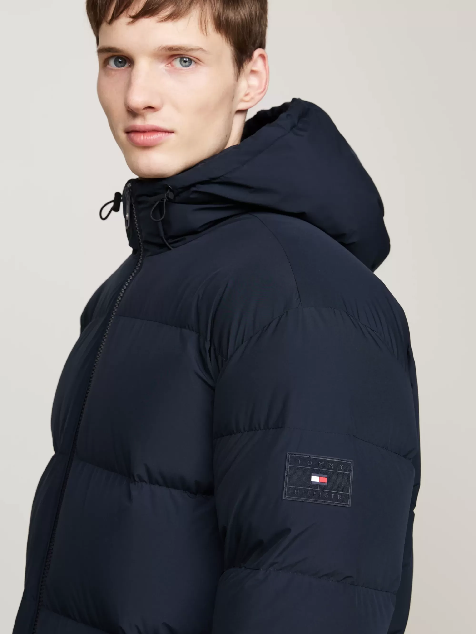 Jassen & Jacks*Tommy Hilfiger Waterafstotende Parka Met Dons DESERT SKY