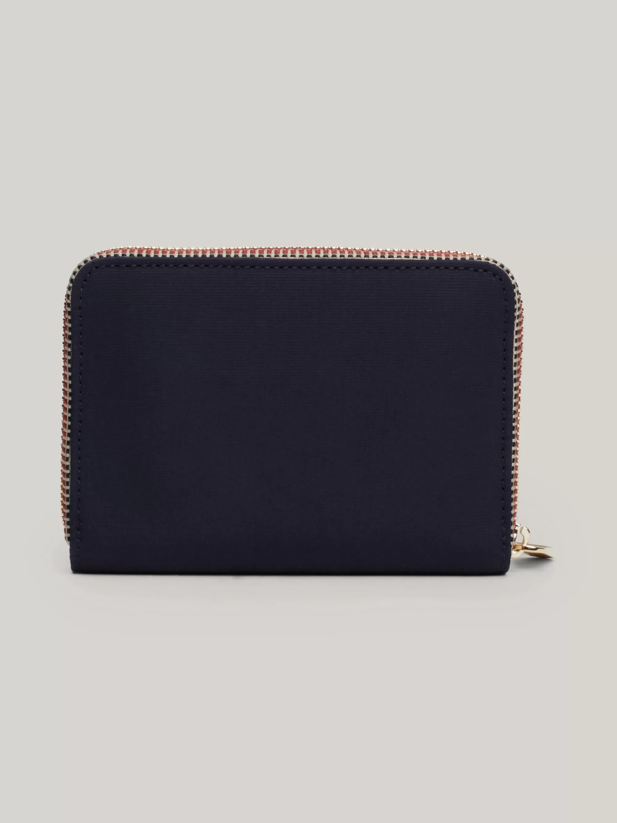 Portemonnees & Sleutelhangers*Tommy Hilfiger Zip-around Portemonnee Met TH-monogram SPACE BLUE