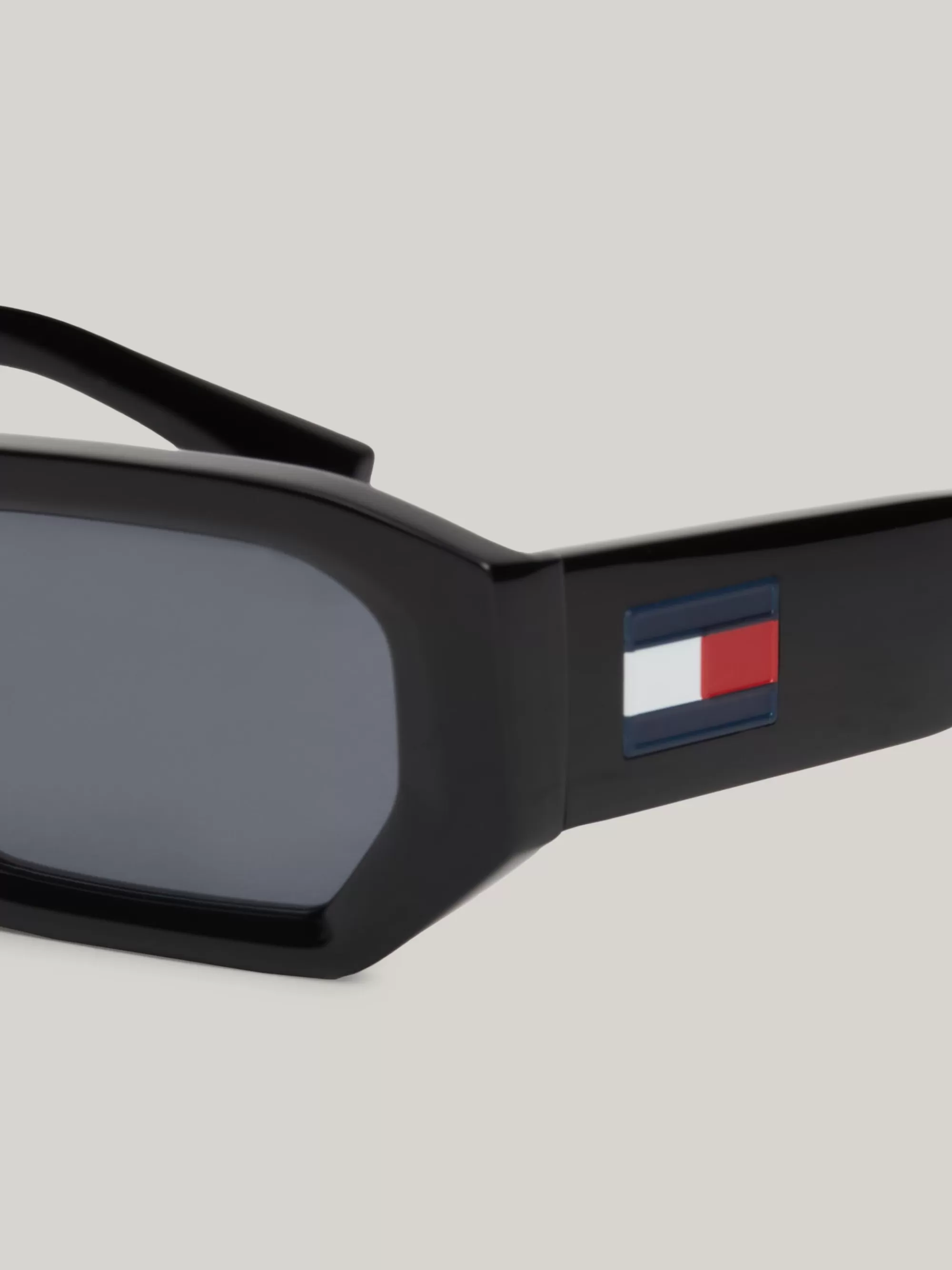 Zonnebrillen | Zonnebrillen*Tommy Hilfiger Zonnebril Met Kleine Achthoekige Glazen BLACK